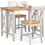 Nantucket Breakfast Bar and 2 Counter-Height Side Chairs - Maple and