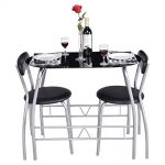Amazon.com - Giantex 3 Piece Bistro Dining Set with Breakfast Chairs