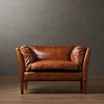 Elegant Leather Chair | Home Decor | Brown leather chairs, Leather