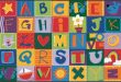 Carpets For Kids Alphabet Blocks Kidsoft Rug (6' X 9' Rectangle