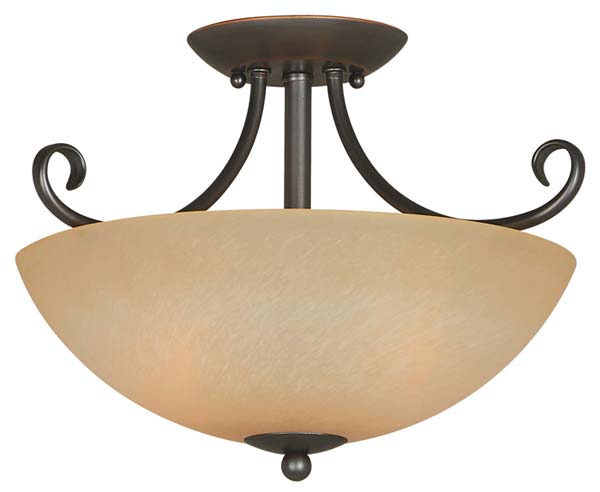 Hardware House 543769 Berkshire 14-1/2-Inch by 10-Inch Ceiling Light