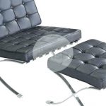 Awesome Decoration Model Chair With Ottoman With Barcelona Chair And