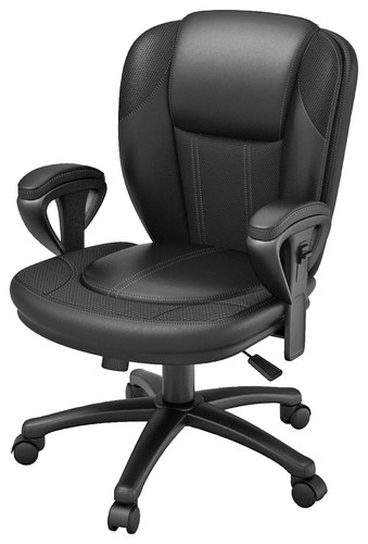 Z-Line Designs Leather Office Chair Black ZL3006-01MCU - Best Buy