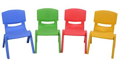 Amazon.com: Costzon Kids Chairs, Stackable Plastic Learn and Play