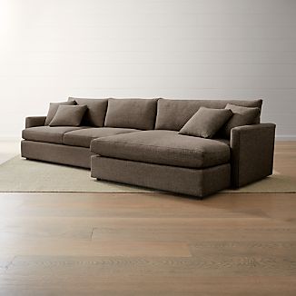 Chaise Sectionals | Crate and Barrel