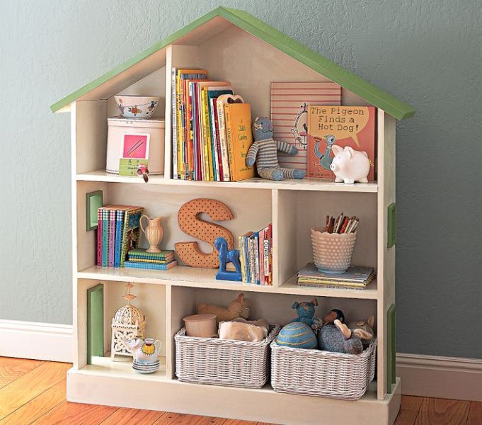 Bookshelf : Cool Baby Bookcase Diy Kids Bookshelf Ideas Design