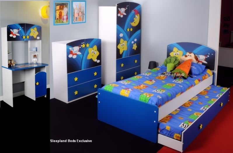 Childrens Bedroom Furniture Set - Super Star Galaxy Guest Bed