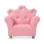 Childrens Leather Armchair, Pink, Ages 3+ Years - Power Sales