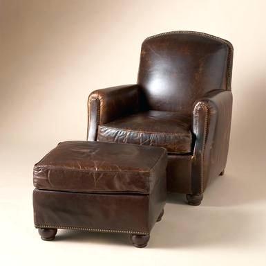 Leather Chairs With Ottoman Leather Chair And Ottoman Sets Awesome