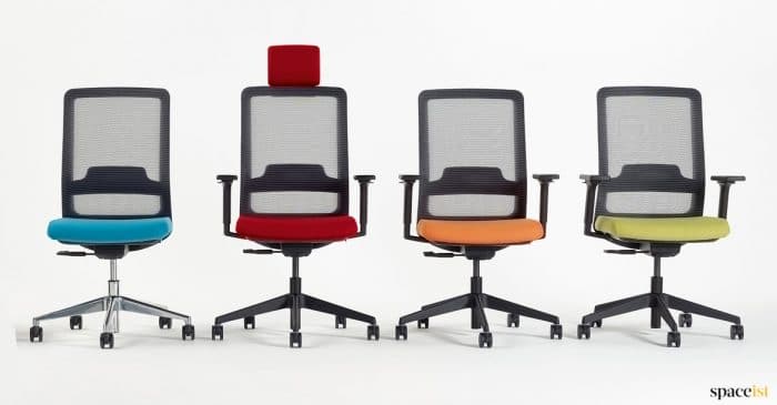 Colourful Office Chairs | Bright Office Chairs | Spaceist London