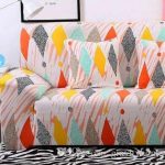 Full Wrap Sofa Cover For Armrest Sofa All Inclusive Colourful Big