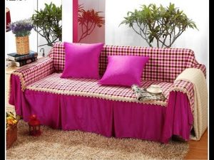 Sofa cover designs ! Elegant Sofa Covers DIY Decoration Ideas - YouTube