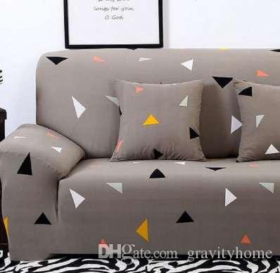 Full Wrap Sofa Cover For Armrest Sofa All Inclusive Colourful Big