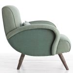 The compact and comfortable Trilby chair by Arteriors