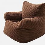 Amazon.com: Huge Comfy Chair, Brown Color, Velvet Material