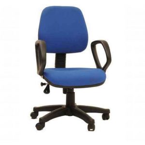 Blue Revolving Computer Chair | Pearl Industries | Manufacturer in