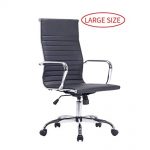 Amazon.com : Sidanli High Back Ribbed Office Chair Large Size Eames