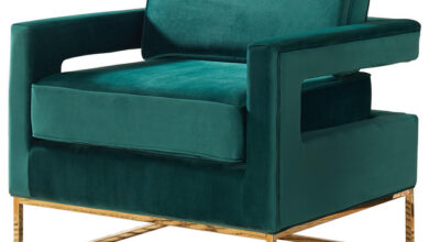 Noah Velvet Accent Chair - Contemporary - Armchairs And Accent