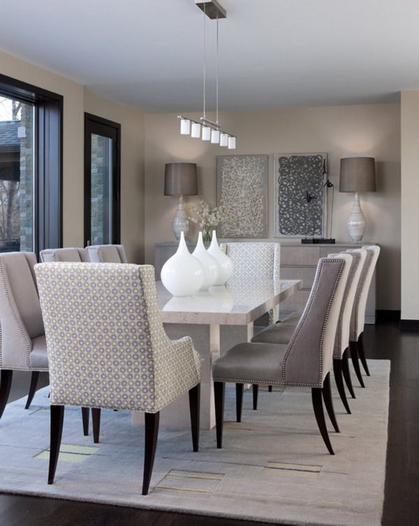 15 Pictures of Dining Rooms | Home | White dining table, Dining room