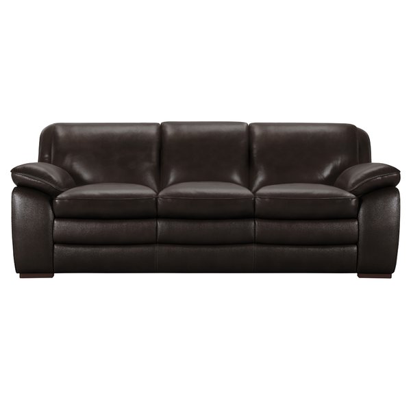 Latitude Run Talon Contemporary Leather Sofa | Wayfair