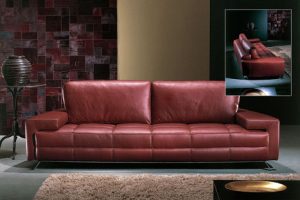 Contemporary Sofa from Casa Nova - the leather sofa Carmel