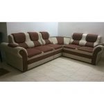 Marron Base Office Corner Sofa Sets, Rs 20000 /set, FARNBRO | ID