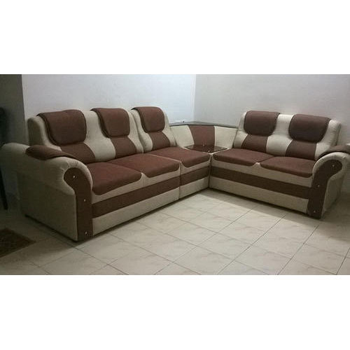 Marron Base Office Corner Sofa Sets, Rs 20000 /set, Farn Bro Sofas