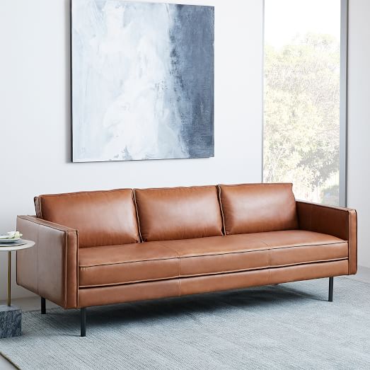 Enhance your room with couch in leather