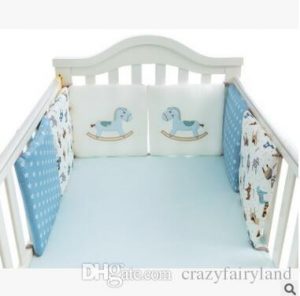 Cartoon Animal Crib Bumper Baby Bed Bumper In The Crib Cot Bumper