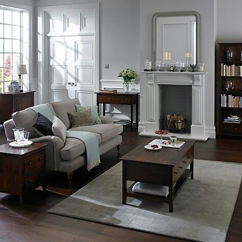 John Lewis home decor | Bonus Room | Dark wood furniture, Dark