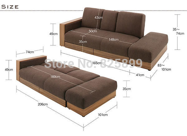 5 in 1 air sofa bed/modern design sofa cum bed/wooden sofa cum bed