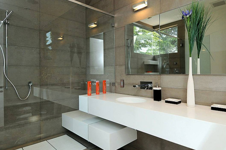 Exclusive designer bathrooms for luxury
  and comfort area