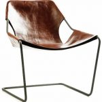 Creative minimalist furniture cafe chairs metal leather lounge chair