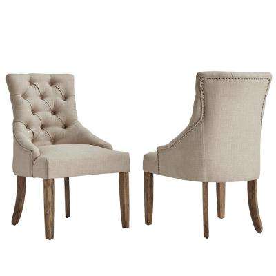 Parsons Chair - Beige - Dining Chairs - Kitchen & Dining Room