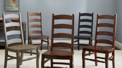 Wynn Ladderback Dining Chair | Pottery Barn
