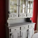 Gray dining room hutch/cabinet makeover | Dining Rooms | Pinterest