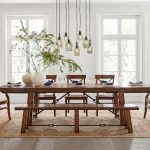 Benchwright Extending Dining Table, Alfresco Brown | Pottery Barn