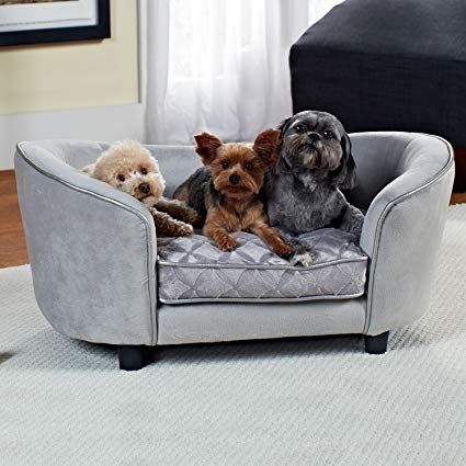 Amazon.com : Enchanted Home Pet Quicksilver Pet Sofa Bed, 34 by 3 by