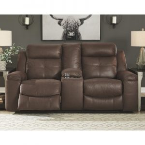 Jesolo Double Reclining Loveseat With Console - Signature Design By