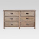 Gilford 6 Drawer Dresser - Rustic Gray - Threshold™ : Target