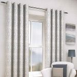 Lille Duck Egg Eyelet Curtains | Harry Corry Limited