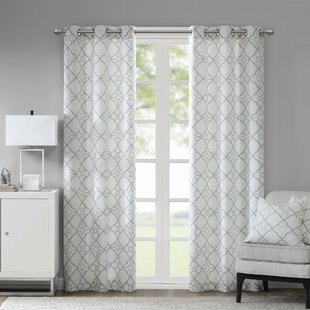 Duck egg curtains will enhance your home
  looks