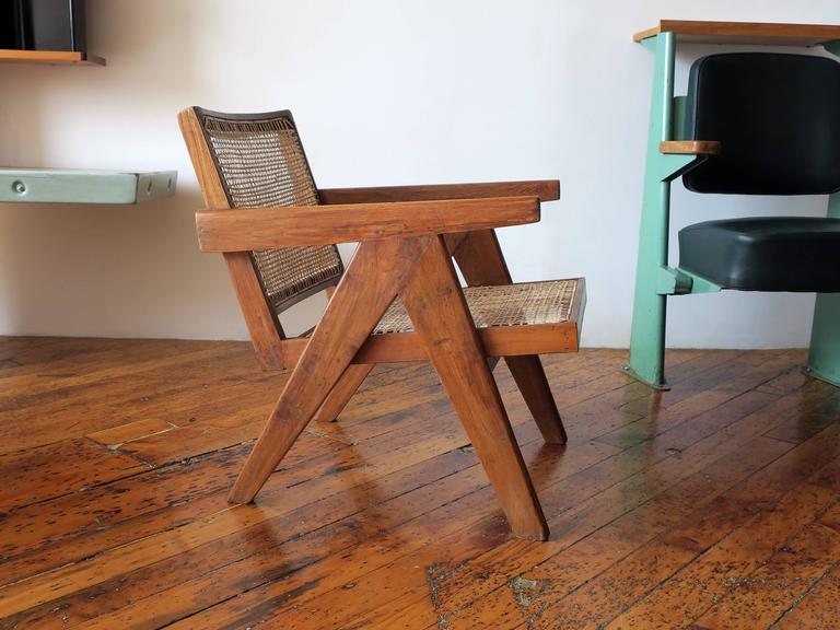 Easy Armchair by Pierre Jeanneret at 1stdibs