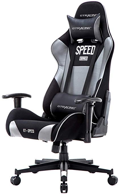 Amazon.com: GTRACING Gaming Chair PU and Mesh Racing Chair High Back