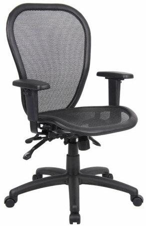 Ergonomic Mesh Office Chairs - Boss Ergonomic Open Mesh Office Chair