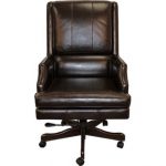 High-Back Leather Office Chairs You'll Love | Wayfair