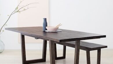 Logan Industrial Expandable Dining Table | west elm