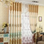 Elegant modern home decoration exquisite curtain printing curtains