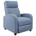 Amazon.com: JUMMICO Fabric Recliner Chair Adjustable Home Theater
