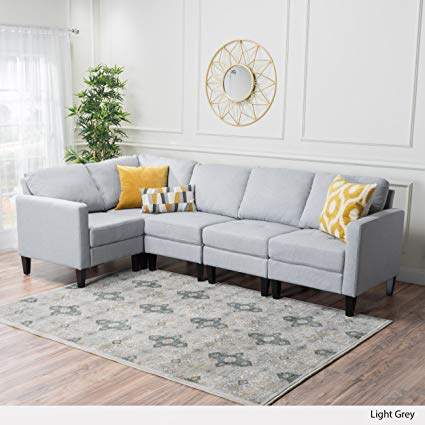 Amazon.com: Carolina Sectional Sofa Set, 5-Piece Living Room